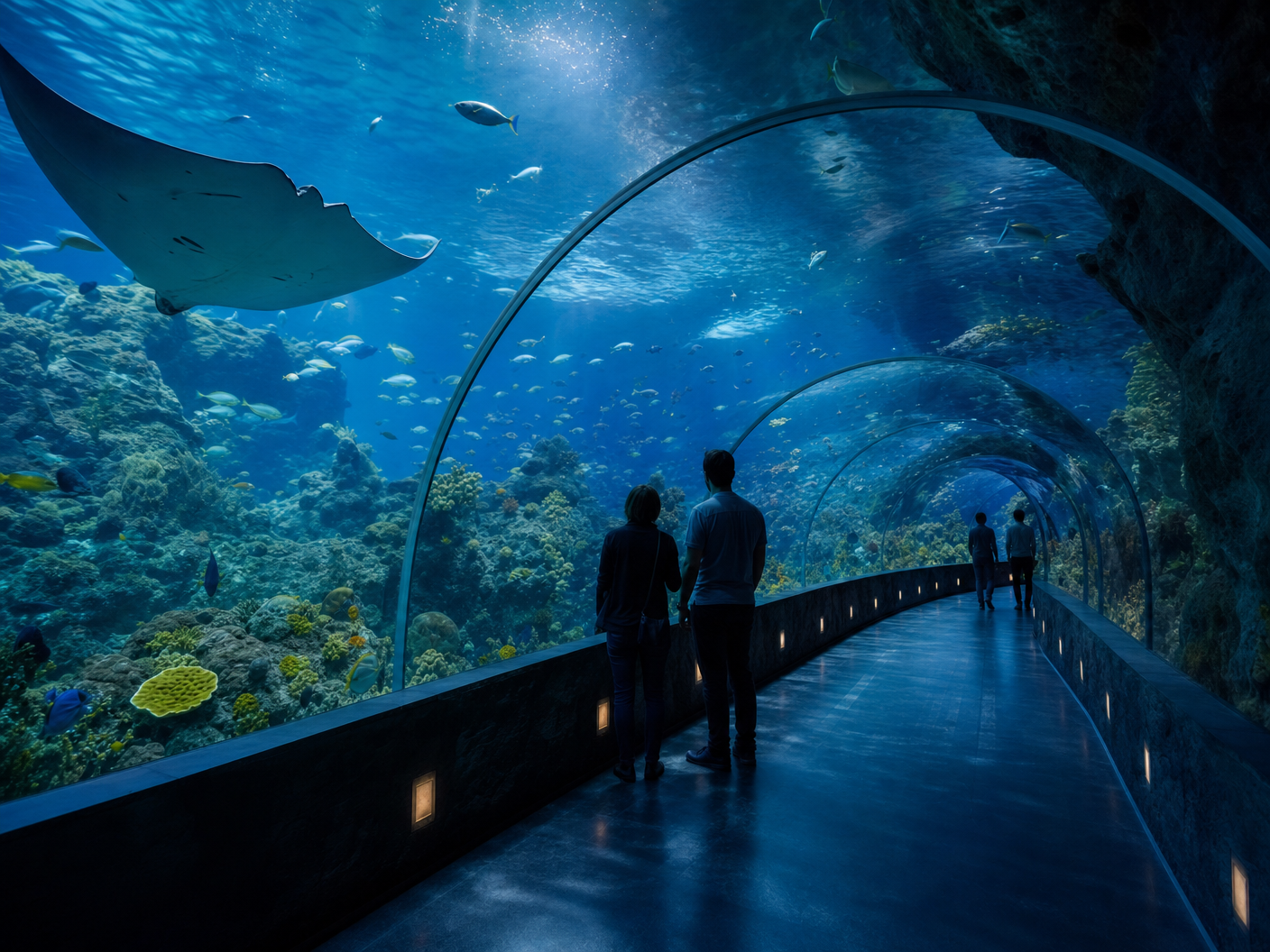 Pacific aquarium journey